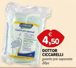 Il Tulipano DOTTOR CICCARELLI guanto pre-saponato offerta