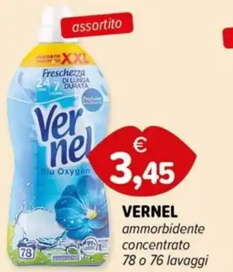 Il Tulipano VERNEL ammorbidente concentrato offerta