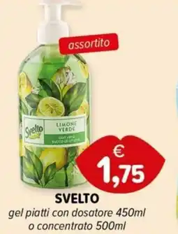 Il Tulipano SVELTO gel piatti con dosatore o concentrato offerta