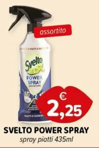 Il Tulipano SVELTO POWER SPRAY spray piatti offerta