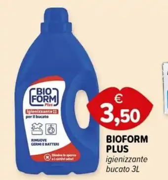 Il Tulipano BIOFORM PLUS igienizzante bucato offerta