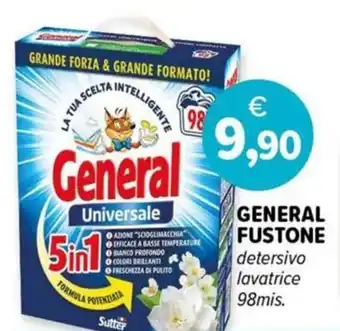 Il Tulipano GENERAL FUSTONE detersivo lavatrice 98mis. offerta