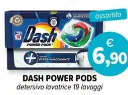 Il Tulipano DASH POWER PODS detersivo lavatrice offerta