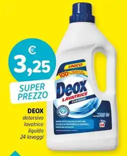 Il Tulipano DEOX detersivo lavatrice liquido offerta