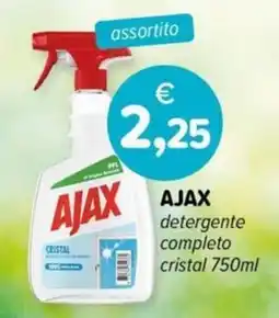 Il Tulipano AJAX detergente completo cristal offerta