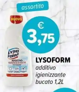 Il Tulipano LYSOFORM additivo igienizzante bucato offerta