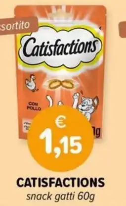 Il Tulipano CATISFACTIONS snack gatti offerta