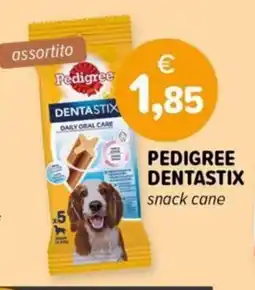 Il Tulipano PEDIGREE DENTASTIX snack cane offerta