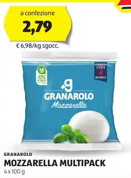 ALDI Mozzarella multipack GRANAROLO offerta