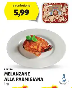 ALDI Melanzane alla parmigiana CUCINA offerta