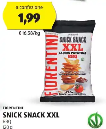 ALDI Snick snack XXL FIORENTINI offerta