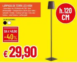 Galassia Lampada da terra LED high offerta