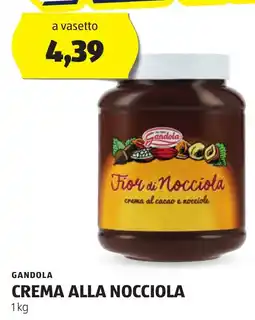 ALDI Gandola crema alla nocciola offerta