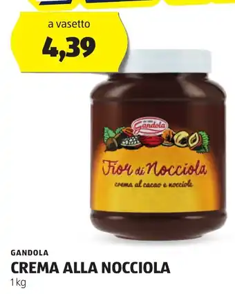 ALDI Gandola crema alla nocciola offerta