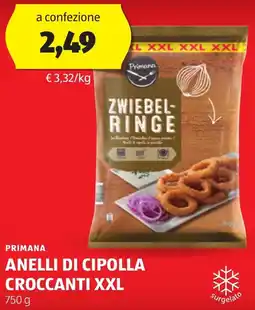 ALDI Primana anelli di cipolla croccanti XXL offerta