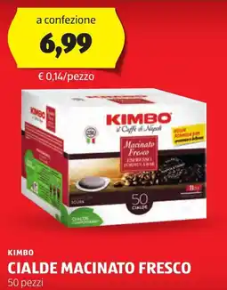 ALDI Kimbo cialde macinato fresco offerta