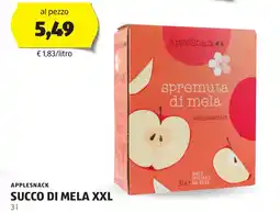 ALDI Applesnack succo di mela XXL offerta