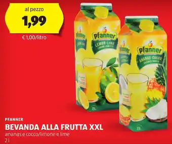 ALDI Pfanner bevanda alla frutta XXL offerta