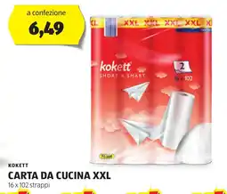 ALDI Kokett carta da cucina XXL offerta