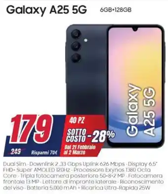 Trony Galaxy A25 5G offerta