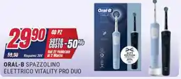 Trony Oral-b spazzolino elettrico vitality pro duo offerta