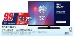 Trony TELEFUNKEN TV LED 32" TE32750S38YXD offerta