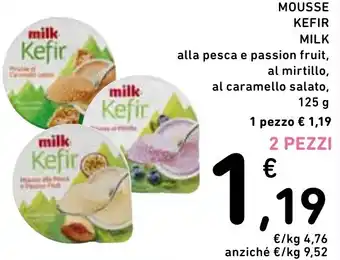 Spazio Conad Mousse KEFIR MILK offerta