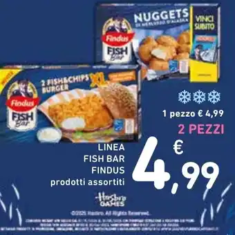 Spazio Conad Linea fish bar FINDUS offerta