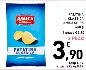 Spazio Conad Patatina classica AMICA CHIPS offerta