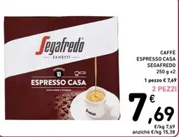 Spazio Conad Caffè espresso casa SEGAFREDO offerta