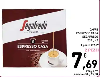 Spazio Conad Caffè espresso casa SEGAFREDO offerta