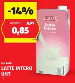 ALDI Latte intero MILSANI offerta