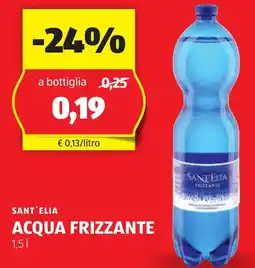 ALDI SANT'ELIA Acqua frizzante offerta