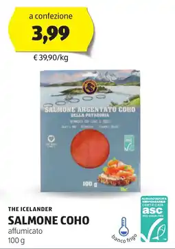 ALDI Salmone coho THE ICELANDER offerta