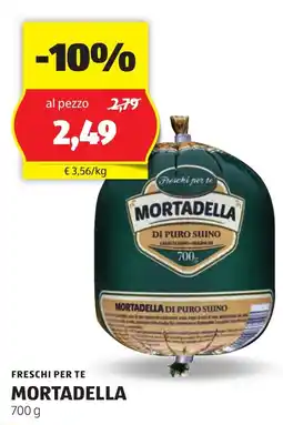 ALDI Mortadella FRESCHI PER TE offerta