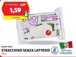 ALDI Stracchino senza lattosio ENJOY FREE offerta