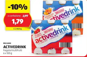 ALDI Activedrink MILSANI offerta