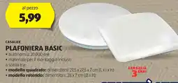 ALDI CASALUX Plafoniera basic offerta