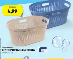 ALDI HOME CREATION Cesto portabiancheria offerta