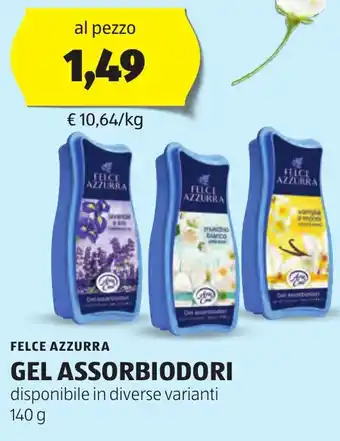 ALDI Gel assorbiodori FELCE AZZURRA offerta