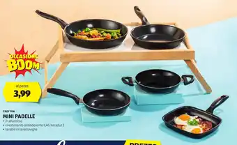 ALDI Mini padelle CROFTON offerta