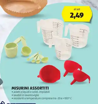 ALDI Misurini assortiti offerta