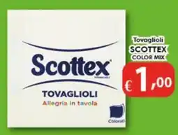 Bernava Tovaglioli SCOTTEX COLOR MIX offerta