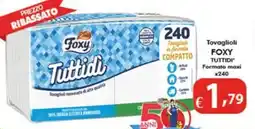 Bernava Tovaglioli FOXY TUTTIDI' Formato maxi offerta