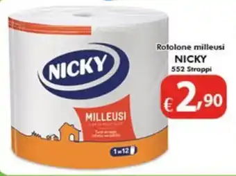 Bernava Rotolone milleusi NICKY 552 Strappi offerta