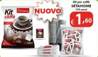 Bernava Kit per caffè SETAHOME offerta