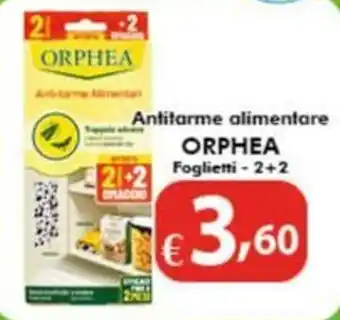 Bernava Antitarme alimentare ORPHEA Foglietti offerta