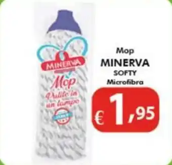 Bernava Mop MINERVA SOFTY Microfibra offerta