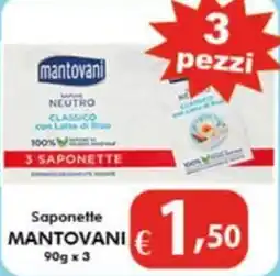 Bernava Saponette MANTOVANI offerta