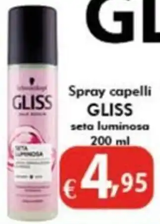 Bernava Spray capelli GLISS seta luminosa offerta